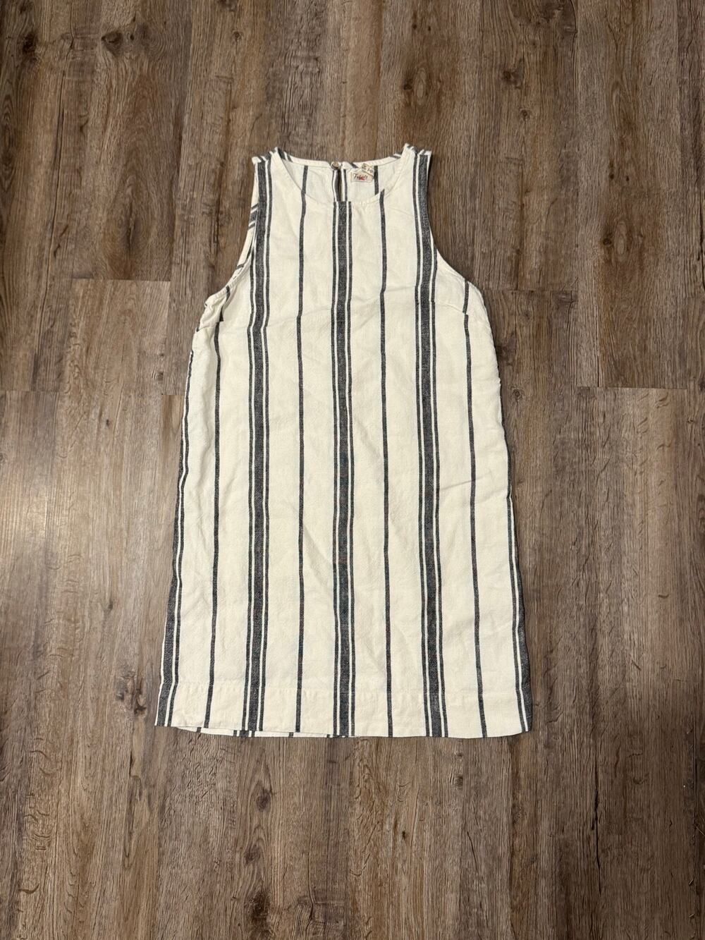 Faherty Women’s Carini Linen Shift Dress Size XS